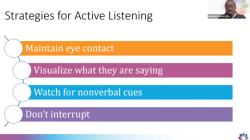 Strategies for Active Listening slide thumbnail