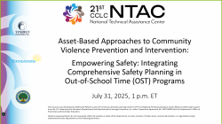 Community Violence Webinar #3 thumbnail